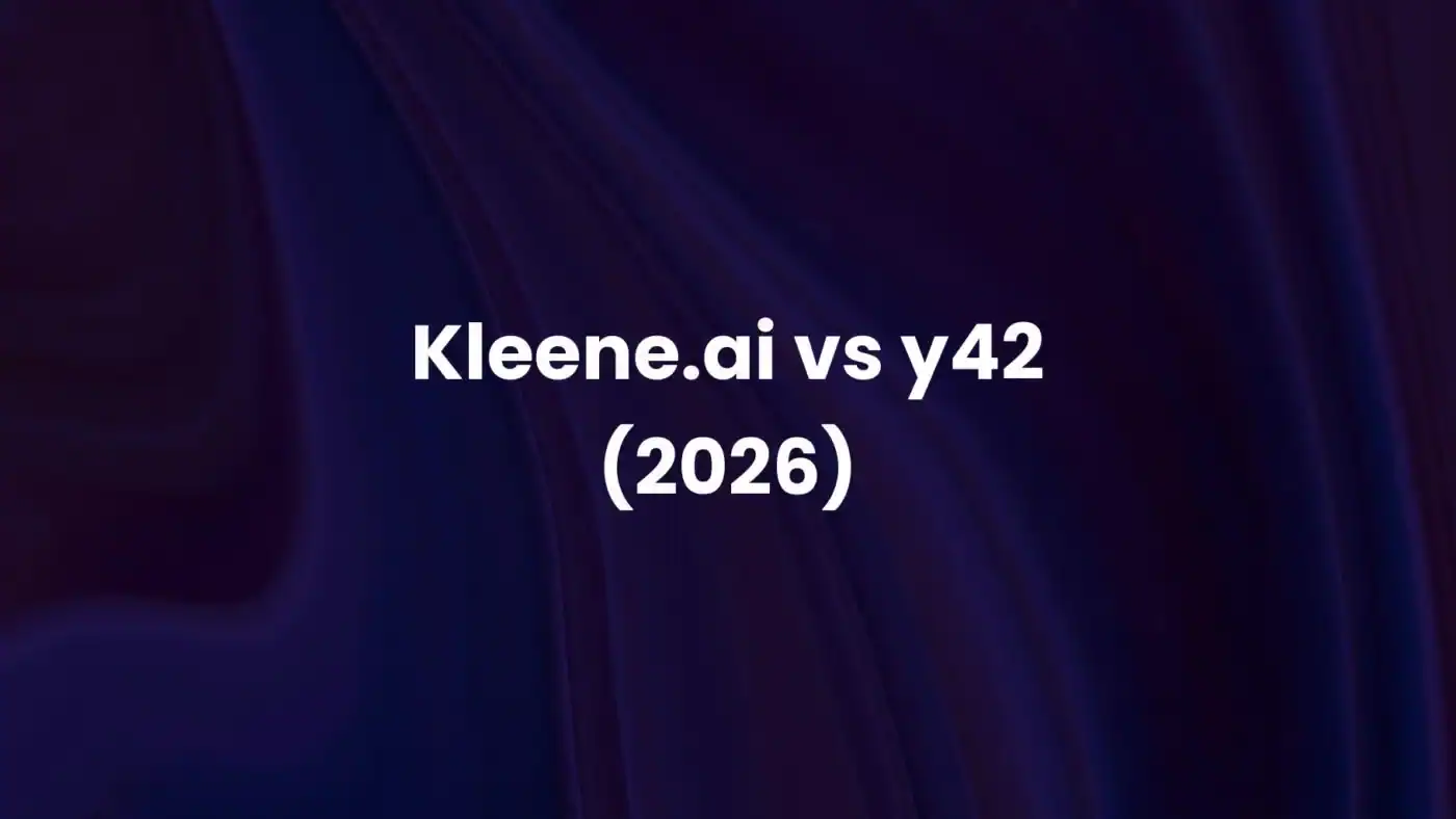 Kleene.ai vs y42 2026 Comparison